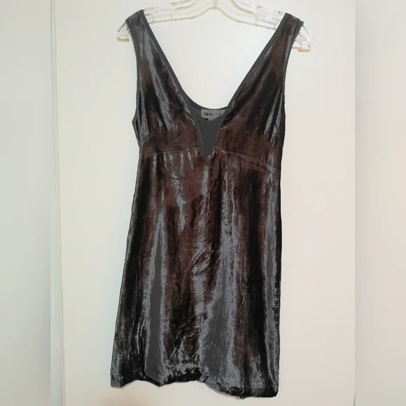 🌟HOST PICK NWT🌟NWOT STUNNING AQUA VENA CAVA VELVET COCKTAIL DRESS. SIZE : S - Picture 2 of 8